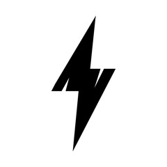 Install Lightning. Modern flat style vector illustration. Lightning bolt Lightning flash icon set. Vector