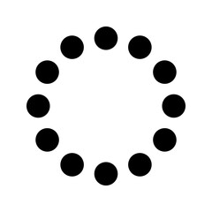 Loading icon. sign for mobile concept and web design. vector illustration