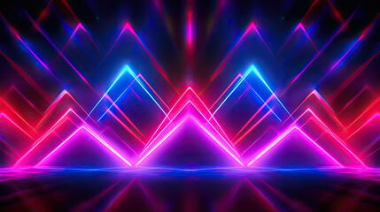 Abstract neon lights. Abstract background