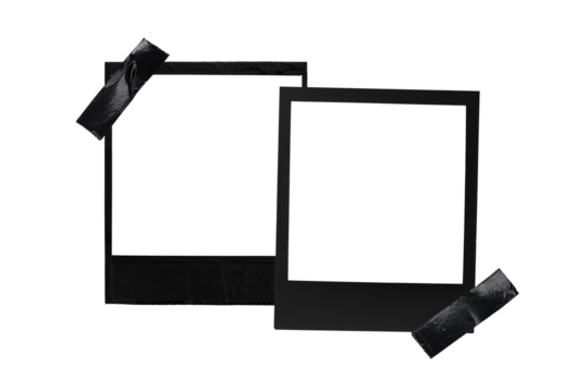 polaroid frame isolated texture film  border instant