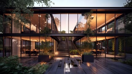 Fototapeta premium Exterior Architecture Design Ideas