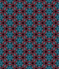 Multi color seamless abstract pattern. Background and backdrop. Multi Colored. Colorful ornamental design. Colored mosaic ornaments. Vector graphic illustration. EPS10.