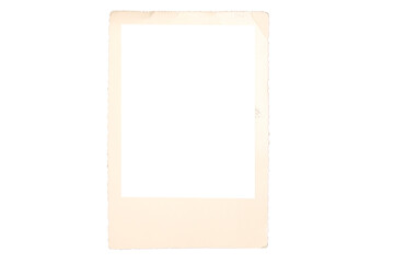 vintage photo frame texture png isolated picture postcard border