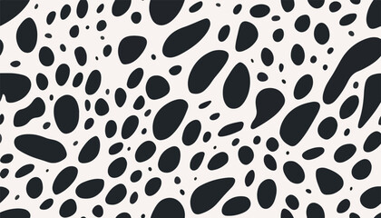 Modern abstract dynamic dots pattern. Trendy minimal vector template for design