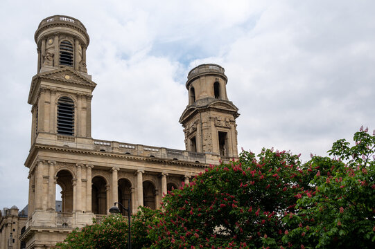 Church of Saint Sulpice in Paris, France