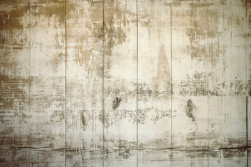 Naklejka premium White wood background image in the style of vintage sepia-toned. Generative Ai. 