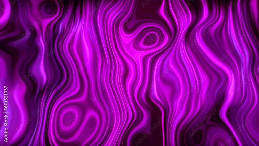 Poster bright liquid pattern with curved lines and pulsations. motion. beautiful psychedelic pattern with p