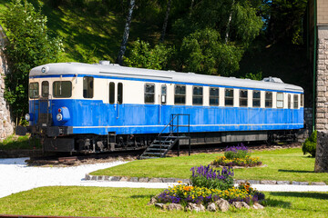 Obraz premium Memorial of Semmering Railway, Lower Austria, Austria