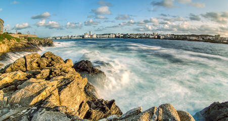 Playa Riazor, la coruña