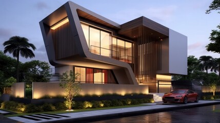 Fototapeta premium Luxury House Design