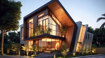 Obraz premium House Design Ideas Exterior
