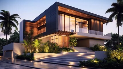 Obraz premium House Design Ideas Exterior