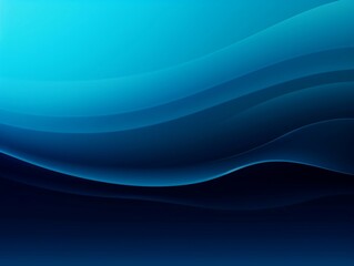 Smooth blue background with waves