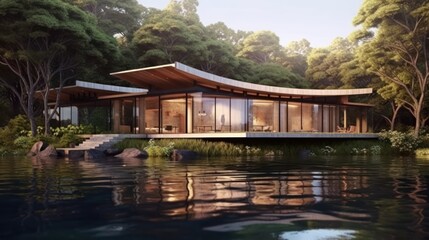Fototapeta premium Modern House Design