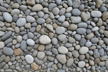 pile of colorful stones arranged in a gradient pattern Generative AI