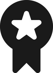 marker icon with a star