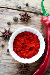 spices powder red pepper