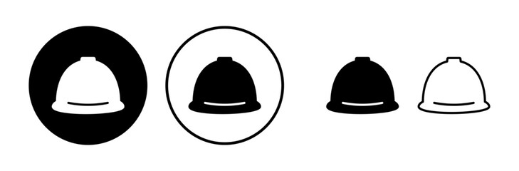 Helmet icon vector. safety helmet icon