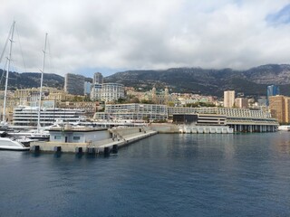 Quai louis Monoco 27 may a view from the cruise port