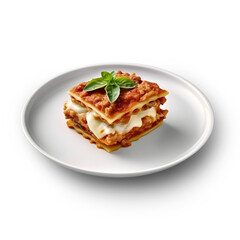 Obraz na płótnie Canvas italian lasagna 