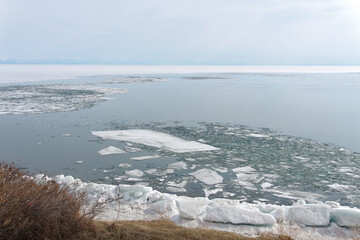 Obraz premium view of lake