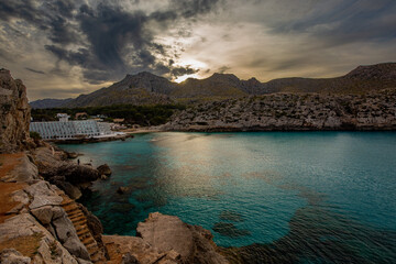 Sunset at Cala Sant Vicenza, Mallorca - 3