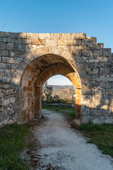 Fototapeta na wymiar View of Numao Castle. Council of Vila Nova de Foz Coa. Portugal. Douro Region