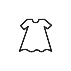 Cloth Dress Fashion Outline Icon