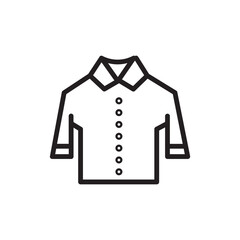 Fashion Garments Wear Outline Icon