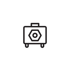 Toolbox Service Tool Outline Icon