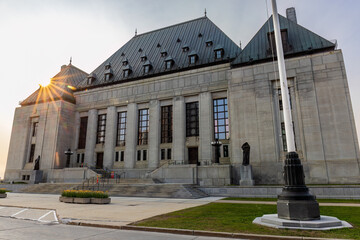 Canada's Supreme Court on Parliament Hill in Ottawa