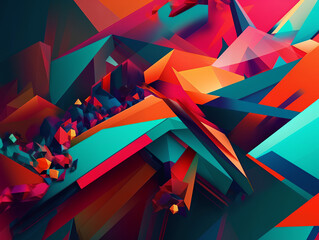 Abstract colorfu wallpaper desktop