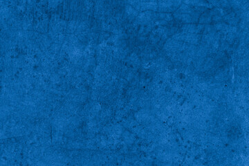 Old wall pattern texture cement blue dark abstract  blue color design are light with black gradient background.