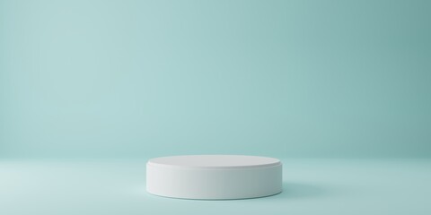 Abstract minimal scene with geometrical. Modern pedestal show cosmetic products presentation. Mock up design empty space. studio platform template. 3d render