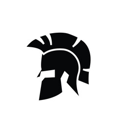 spartan helmet logo icon