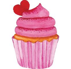 Cupcake, Fairy Cake Clip art Element Transparent Background