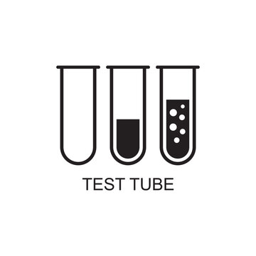 test tube icon , lab icon