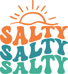 Retro summer svg design, summer svg design