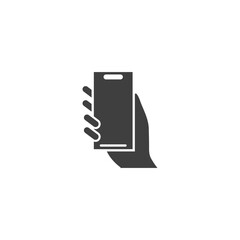 hand holding phone, mobile