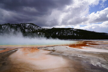 Yellowstone in may 