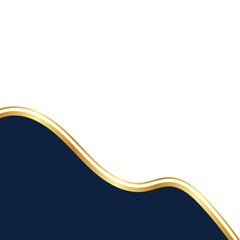 Corner Gold Line Islamic Element