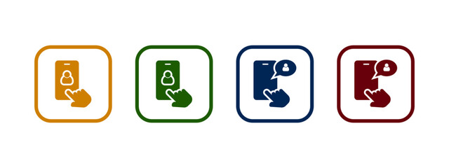 video call icon vector illustration. colorful video call icon.