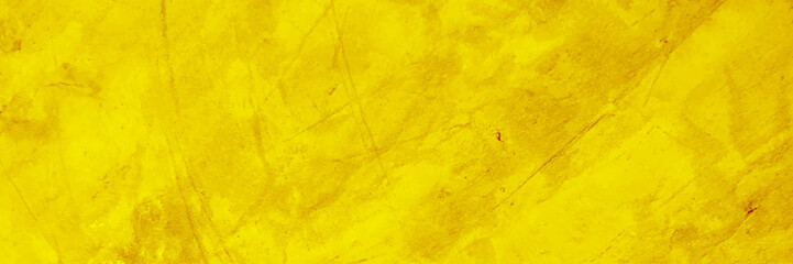 Concrete wall background yellow color with scratch. Vector design