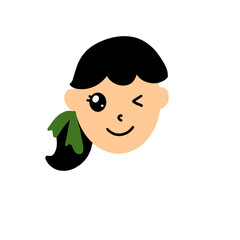 Fototapeta premium child with a smile