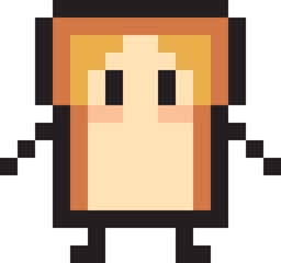 Obraz premium Pixelated Creature Element Bread