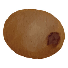 Fresh Kiwi Fruit Clip art Element Transparent Background