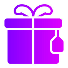 gift box gradient icon