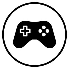 game controller glyph icon