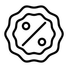 discount line icon