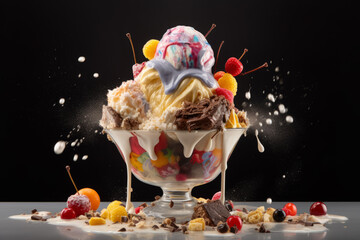 ice cream sundae